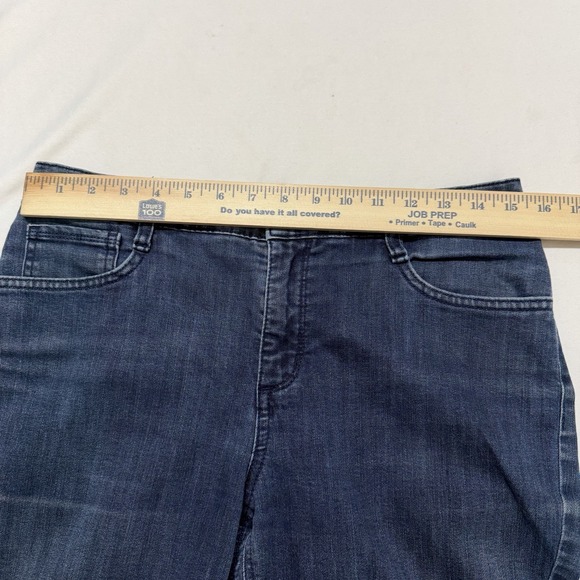 Jones New York Jeans Lexington Street Size 8 Black Stud Embellished Pockets - Picture 10 of 15